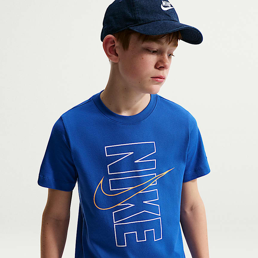 Jordan Big Kids' Air Embroidered Acid Wash T-Shirt. Nike.com